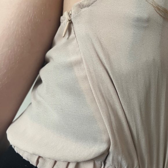 Zara Basics Two-Tone Sleeveless Ruffle Dress – Women’s Size XS - Picture 5 of 10